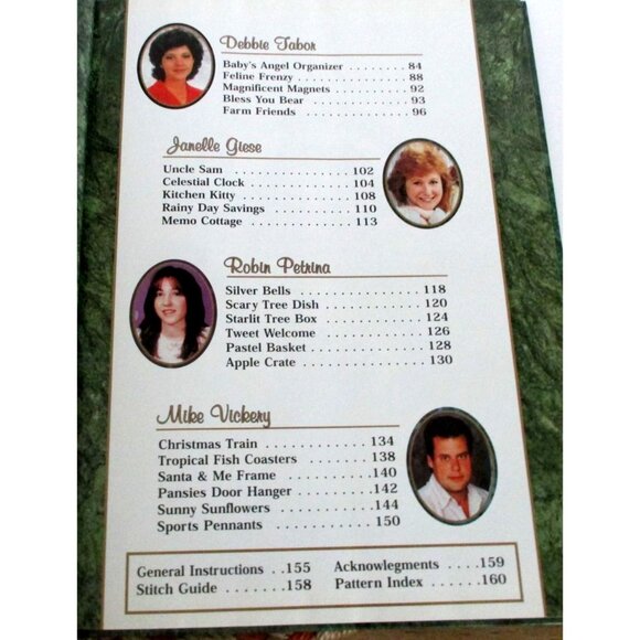 Masterpiece Showcase Plastic Canvas Pattern Book By The Needlecraft Shop - Picture 3 of 3